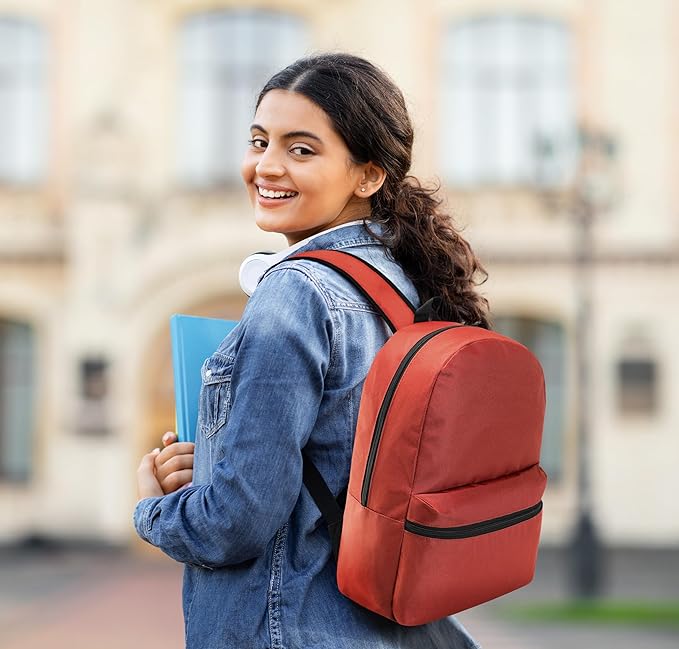 17" School Backpacks for Kids - Backpacks in Bulk for Elementary, Middle, and High School Students in Assorted Colors