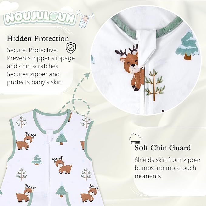 Toddler Sleep Sacks Sleep Sack 3T 4T 5T with legs Cozy comfy Baby Warable Blanket with 2-Way Zipper (3T-5T)