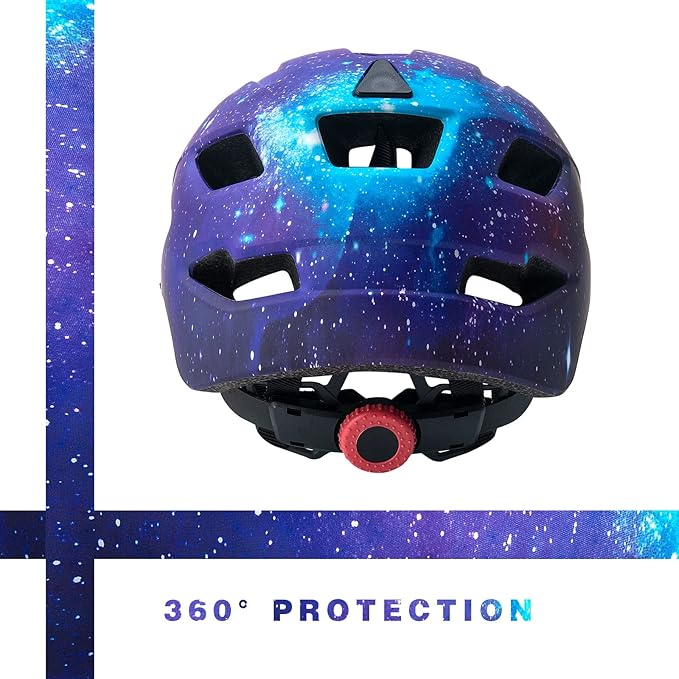 Kids Helmet, SIFVO Kids Bike Helmet Boys and Girls Bike Helmet with Cool Visor Helmet for Kids 5-14, Kids Bike Helmets Youth Bike Helmet Adjustable & Lightweight 50-57cm