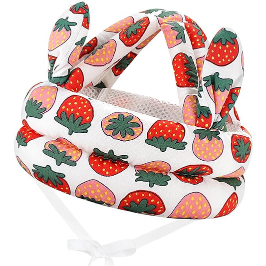 Accmor Baby Helmet Breathable Baby Head Protector for Crawling Walking Running, Lightweight Infant Safety Head Guard Cap Adjustable Toddler Head Protection with Soft Cushion for 6-24 Months Girls