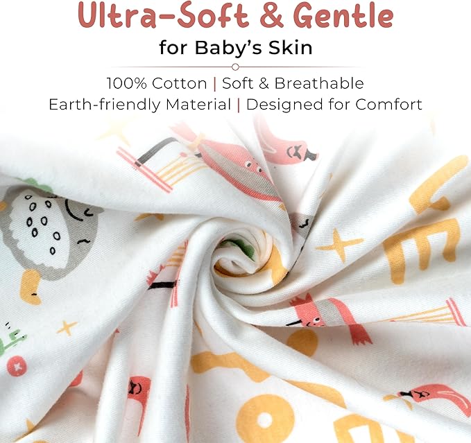 Sleep Sack 0-3 Months: 3-Way Adjustable Swaddles for Newborns, Baby Essentials, 100% Cotton Lining with Polyester Fabric, Perfect Newborn Swaddle Blanket for New Moms