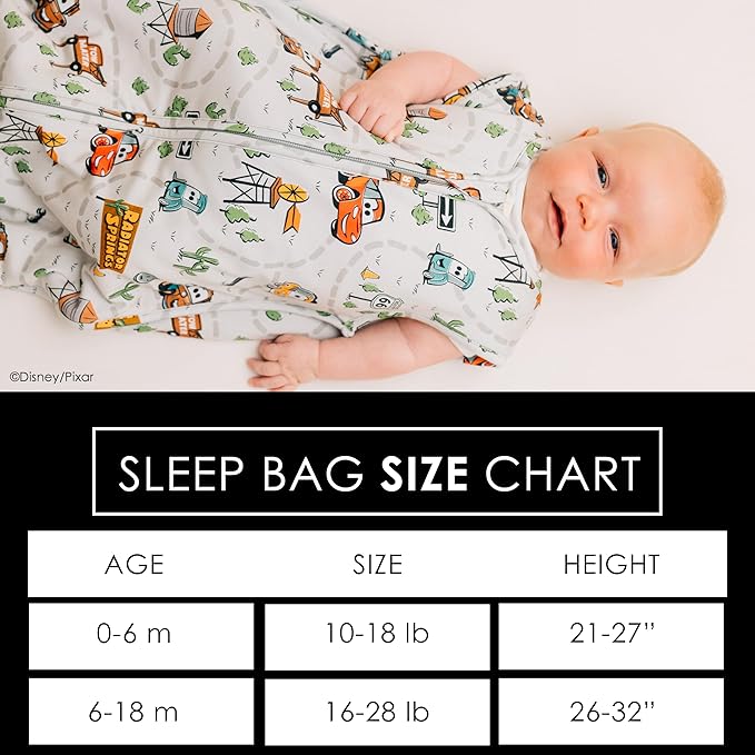 Milk Snob Disney Baby Sleeping Sack, Sleeveless Sleep Bag and Wearable Zip Up Blanket for Girl and Boy, Newborn Infant Shower