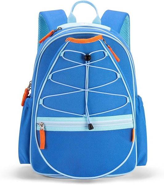 Choco Mocha Kids Tennis Bag Kids Tennis Backpack Youth & Junior Tennis Bag 16 Inch