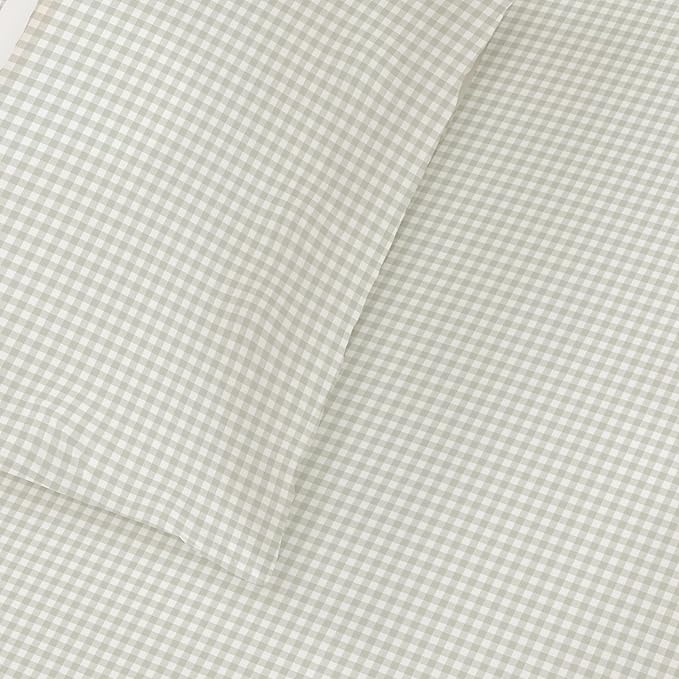 MakeMake Organics Organic Queen Fitted Sheet Set GOTS Certified Organic Cotton Fitted Sheet with Pillowcase Ultra Soft Non Toxic Breathable Hypoallergenic Colorful Neutral (Queen, Weaves)