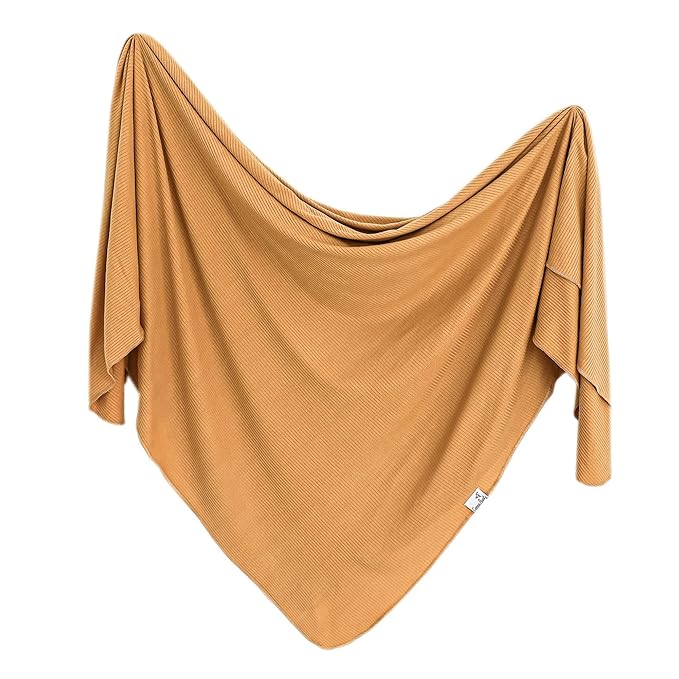Copper Pearl Baby Swaddle Blanket - Premium Knit Baby Blanket, Large Soft Stretchy Receiving Blankets for Baby Boy and Girl, Swaddles for Newborn, Infant, and Toddler (Dolce)