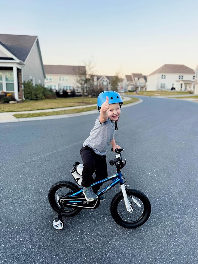 RoyalBaby Kids Bike Freestyle Classic & EZ Balance Pedal Switchable Bicycle, 12 14 16 18 Inch, 3-10 Years Toddler to Big Kids