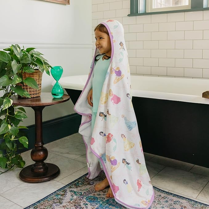 Copper Pearl Premium Big Kid Hooded Towel Disney Princess