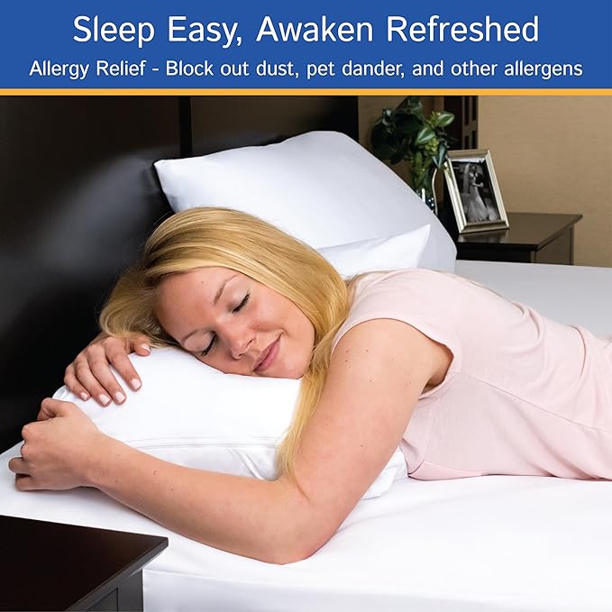 California King Size Mattress Protector Bed Bug Waterproof Zippered Cover - Hypoallergenic Premium Quality Encasement Protects Against Liquids, Dust - Breathable, Noiseless Fabric