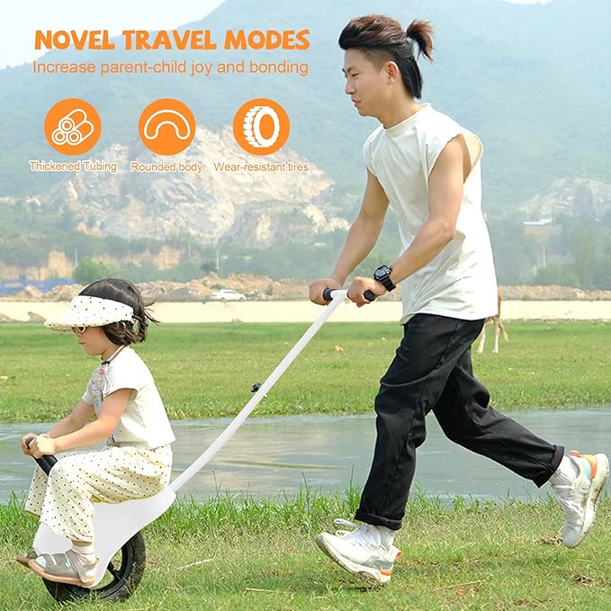 Kids Push Car，2-in-1 Toddler Trike Push Bike Stroller,Parent-Child Play Balance Push Car，Outdoor Ride On Toys for Kids，for Toddlers 3-5Years Old