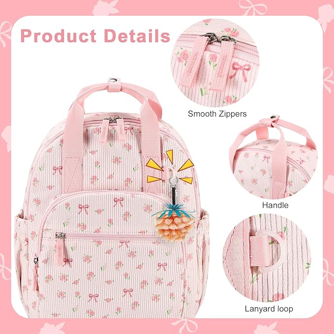 Bluboon Kids Backpack for Girls Boys 4-8 Cute 15" School Backpacks Preschool Kindergarten Bookbags Daycare Travel