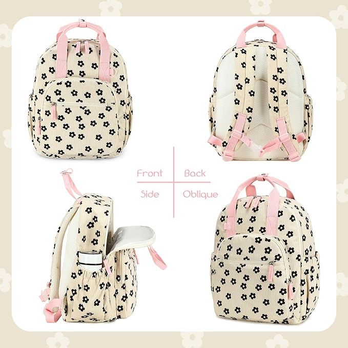Bluboon Kids Backpack for Girls Boys 4-8 Cute 15" School Backpacks Preschool Kindergarten Bookbags Daycare Travel