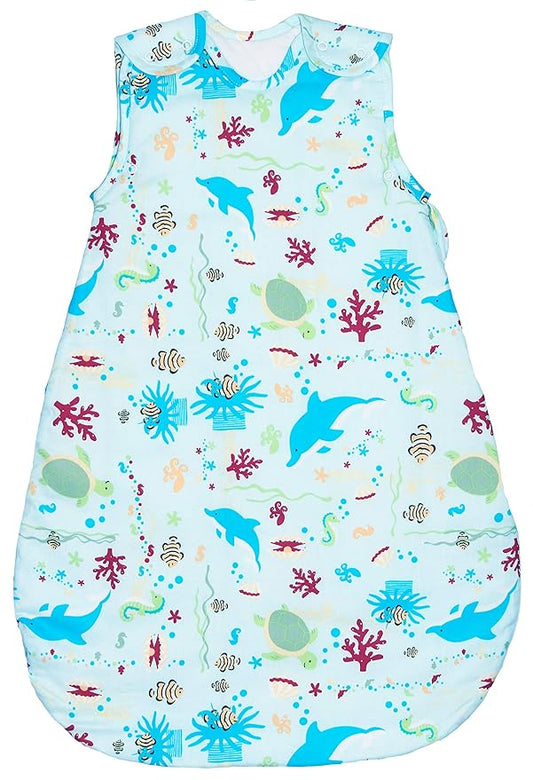 BABYINABAG Very Warm 2.5 Tog Quilted Winter Model Baby Sleep Bag or Sack, Cotton for Infants and Toddlers (Small (3-11 mos))