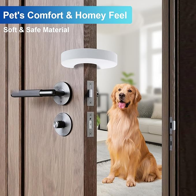 8 Pcs Premium Door Pinch Guard - Door Finger Pinch Guard & Foam Door Stopper, Child & Pet Safe Anti-Slam for Home