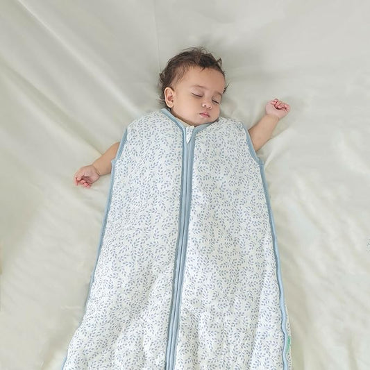 Baby Sleep Sack 0.5 TOG – Lightweight Quilted Sleeping Bag, Soft Breathable Wearable Blanket with 2-Way Zipper