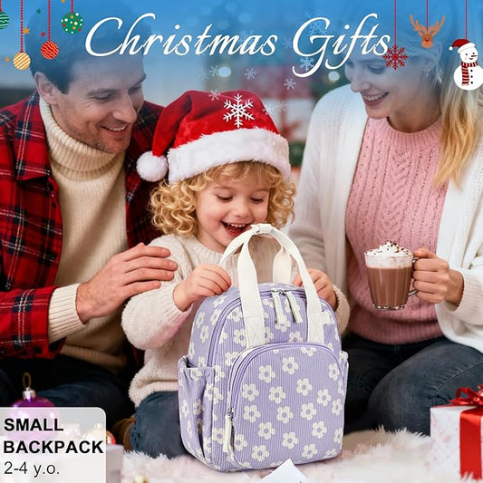 Bluboon Toddler Backpack for Girls Boys 2-4 Cute 12" Preschool Kindergarten Backpacks Kids Daycare Bags School Travel