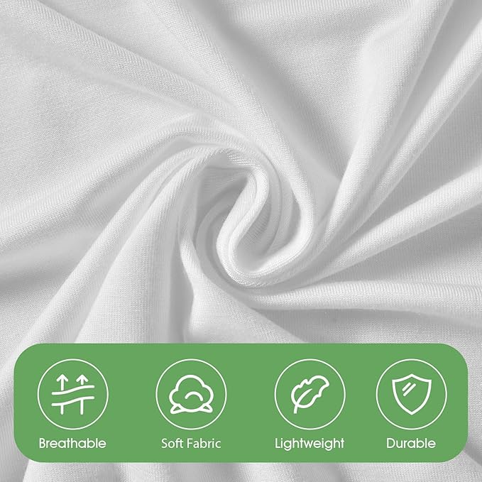 iEvolve Cotton Knitted Baby Swaddle Blanket with Hat Headband Set Newborn Swaddle Wrap Receiving Blankets for Baby Girl Boy 35" x 35"(White)