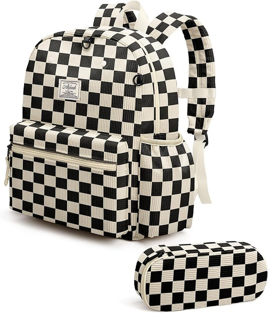atgark Corduroy Toddler Backpack for Boys 2-5: Preschool Backpack for Boys With Pencil Case