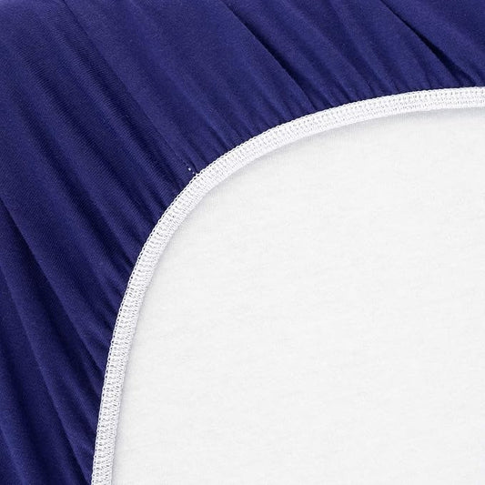 SheetWorld Baby Fitted Bassinet Sheet Fits Nuna Mixx 12 x 29 inches, 100% Cotton Jersey Hypoallergenic Sheet, Unisex Boy Girl, Purple, Made in USA