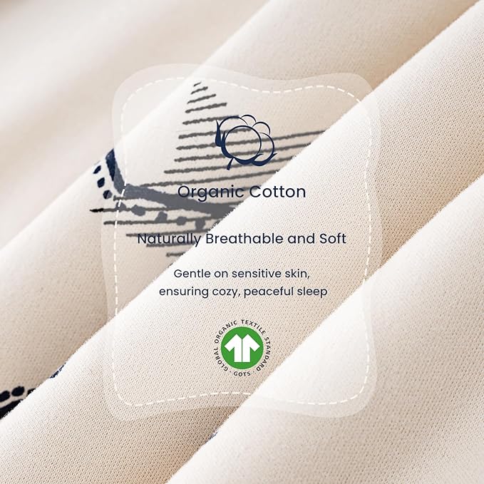 kaiya baby Unisex Sleeping Bag for Babies and Toddlers 2.5 Tog Sleep Sack, Long Sleeve Sleep Sack, Wearable Blanket Baby