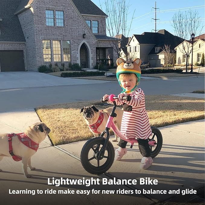 JOYSTAR Toddler Balance Bike 2 Year Old, Age 18 Months to 5 Years Old, No Pedal Bike with Adjustable Handlebar and Seat, Gift for 2-4 Boys Girls