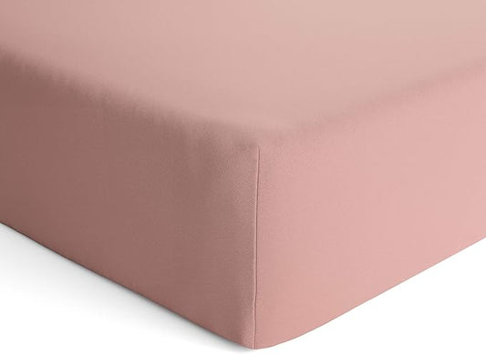 Natemia Fitted Crib Sheet - 100% Organic Cotton - 28 X 52 for Standard Crib and Toddler Mattresses - Silky Soft and Hypoallergenic