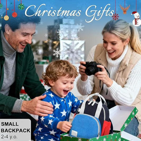 Bluboon Toddler Backpack for Girls Boys 2-4 Cute 12" Preschool Kindergarten Backpacks Kids Daycare Bags School Trave toddler boy christmas gifts for 2 3 4 year old boy