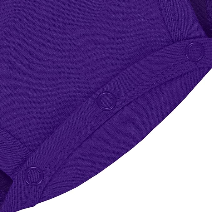 Creative Knitwear College Baby Polo Bodysuit Solid - Team Logo, Multiple Colors, for Boys & Girls (0-12 Months)