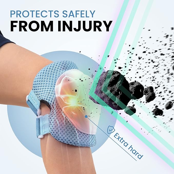 99FLIPS Knee Pads for Kids 3-12 Years - 6pcs Complete Set Certified by TÜV Rheinland - Knee Pads Elbow Pads and Wrist Guards for Kids and Toddler - Skateboard Roller Skates Scooter