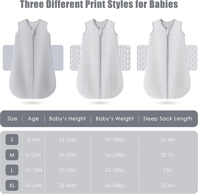 SWEET DOLPHIN Baby Sleep Sack - 100% Cotton