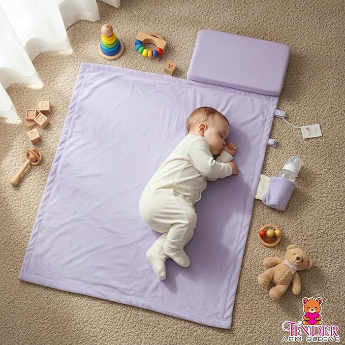 Multipurpose Baby Blanket for Newborns to Toddlers (0–5 Years) | Burp Cloth, Nursing Pillow, Mat, Travel Playmat & Stroller Blanket | Ultra-Soft, Machine Washable