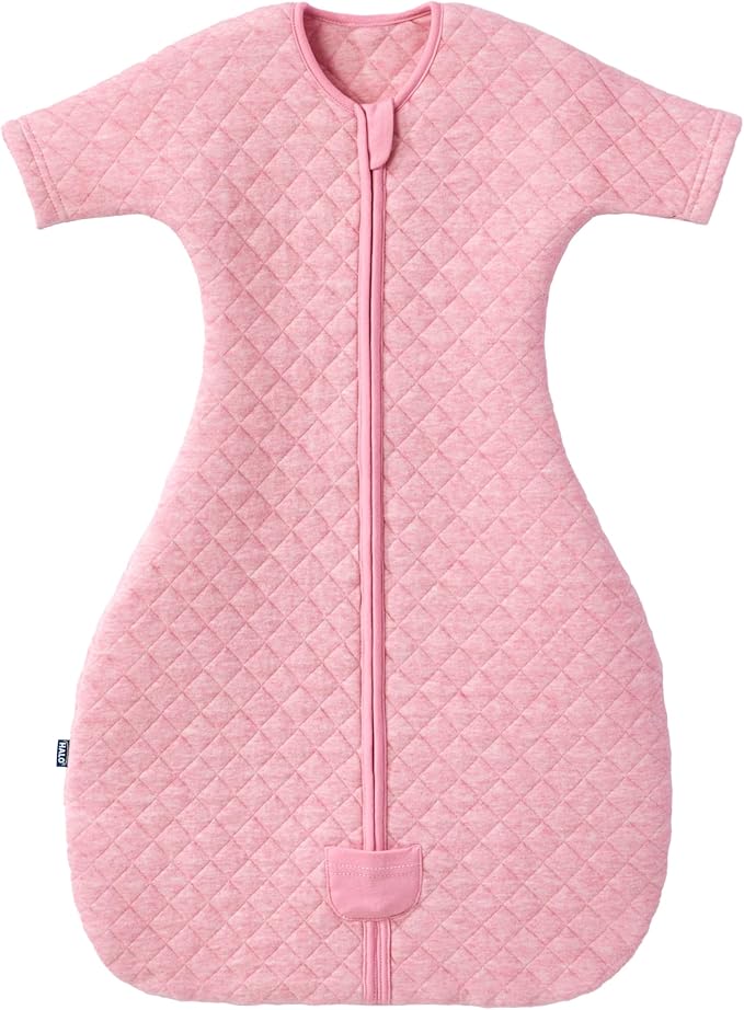 HALO Easy Transition Sleepsack Wearable Blanket, TOG 1.5, Heather Pink, Medium