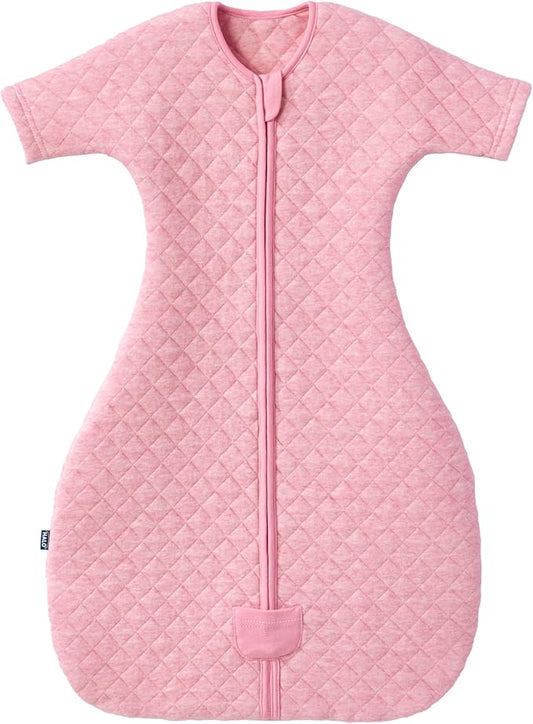 HALO Easy Transition Sleepsack Wearable Blanket, TOG 1.5, Heather Pink, Medium