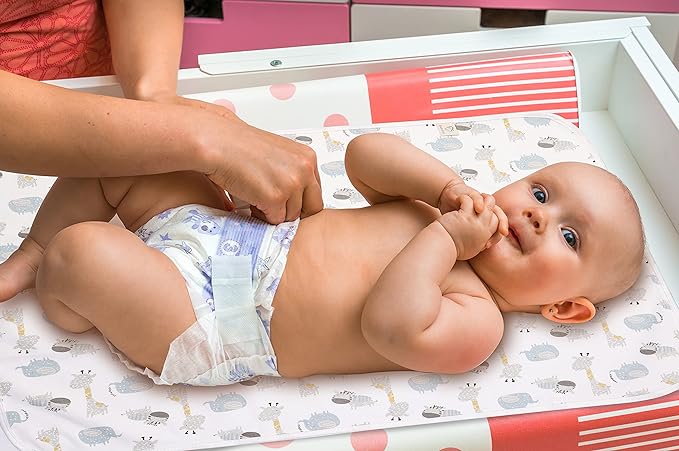 Large Baby Diaper Changing Pads Soft Cotton Waterproof Changing Pad for Baby 27.5X37.5 inches Underpads Mattress Mat Sheet Protector Portable Reusable Urine Mat for Travel Gear 2 Pack