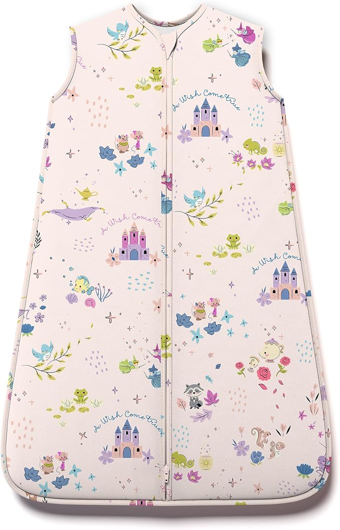 Milk Snob Disney Baby Sleeping Sack, Sleeveless Sleep Bag and Wearable Zip Up Blanket for Girl and Boy, Newborn Infant Shower