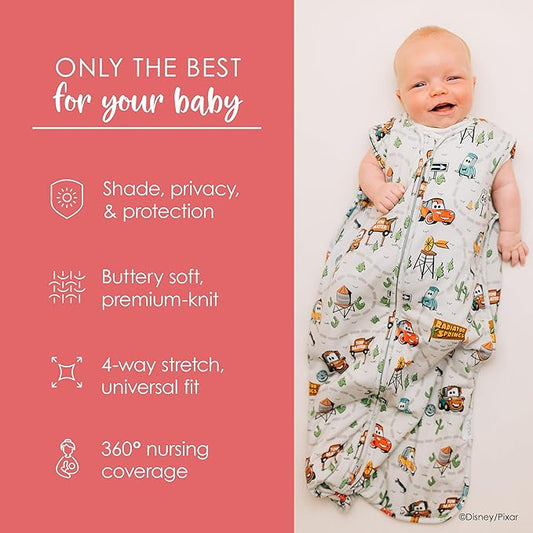 Milk Snob Disney Baby Sleeping Sack, Sleeveless Sleep Bag and Wearable Zip Up Blanket for Girl and Boy, Newborn Infant Shower