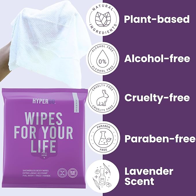TruKid Bath Baby Essentials, Kids Skincare Set, Toddler Bubble Bath, Lavender Lotion and Body Wipes, Baby Shower Gift Set