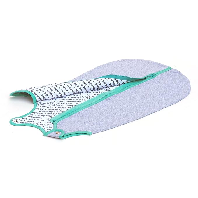 Baby Deedee Sleep Nest Lite Sleeping Bag Sack, Heather Teal, Small (0-6 Months)