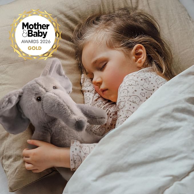 Moonkie Hug & Go™ Elephant Toddler Backpack – Soft Plush Bag with Take-Along Toy for Boys Aged 2–4 | Ideal for Daycare | Travel & Birthday Gifts