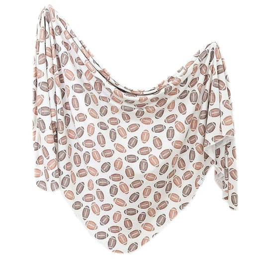 Copper Pearl Baby Swaddle Blanket - Premium Knit Baby Blanket, Large Soft Stretchy Receiving Blankets for Baby Boy and Girl, Swaddles for Newborn, Infant, and Toddler (Blitz)