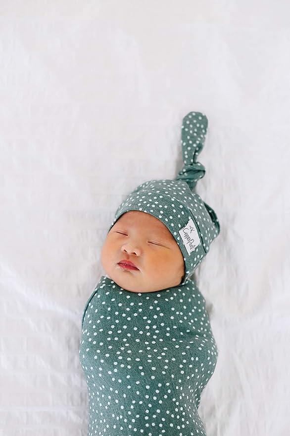 Copper Pearl Baby Swaddle Blanket - Premium Knit Baby Blanket, Large Soft Stretchy Receiving Blankets for Baby Boy and Girl, Swaddles for Newborn, Infant, and Toddler (Juniper)