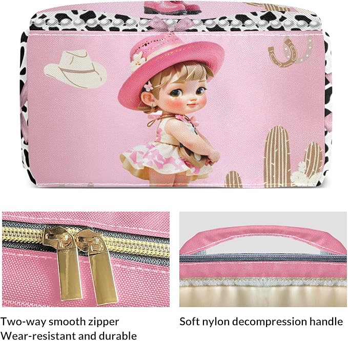 Personalized Little Cowgirl Custom with Name Diaper Bag Backpack For Baby Boy Girl Dad Mom Unisex for Adult Daypack Holiday Gift