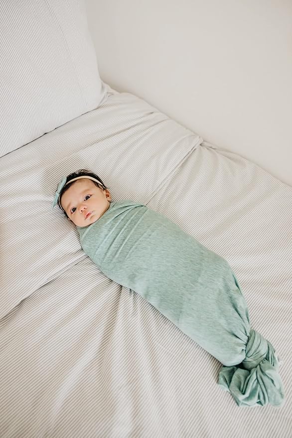 Copper Pearl Baby Swaddle Blanket - Premium Knit Baby Blanket, Large Soft Stretchy Receiving Blankets for Baby Boy and Girl, Swaddles for Newborn, Infant, and Toddler (Emerson)