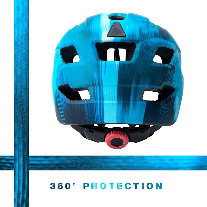 Kids Helmet, SIFVO Kids Bike Helmet Boys and Girls Bike Helmet with Cool Visor Helmet for Kids 5-14, Kids Bike Helmets Youth Bike Helmet Adjustable & Lightweight 50-57cm