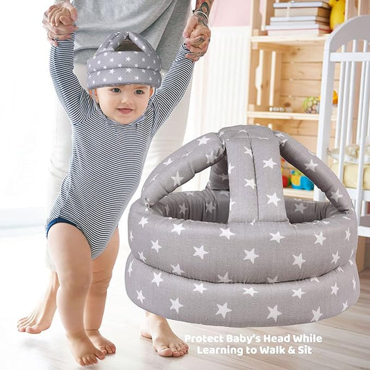 Baby Helmet for Crawling Walking Soft Cushion No Bumps