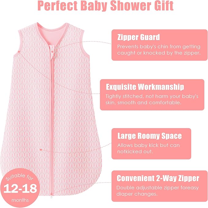 SWEET DOLPHIN Baby Sleep Sack - 100% Cotton