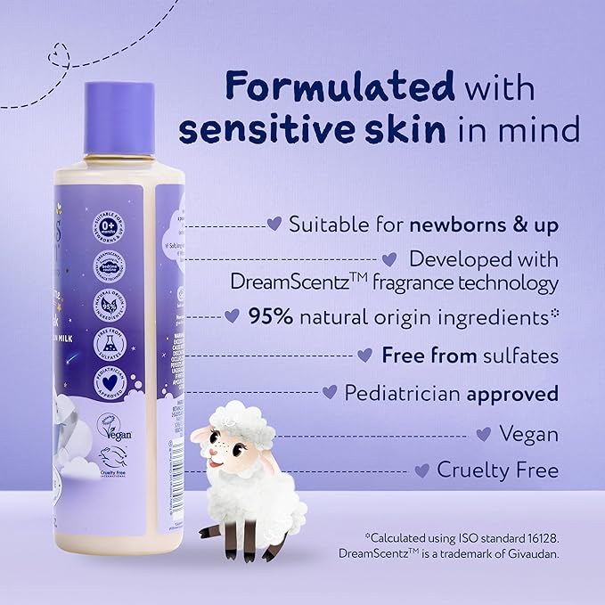 Childs Farm SlumberTime Bath Soak, Lavender & Moon Milk 250ml US
