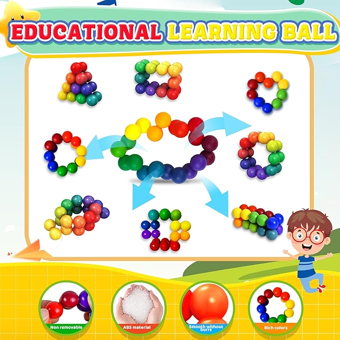 6PC Sensory Toy Pack Travel Toys for Toddlers Kids Autism Airplane Car Travel Preschool Activities Road Trip Essential Autistic ADHD Fidget Classroom Must Have for Kid Christmas Stocking Stuffers