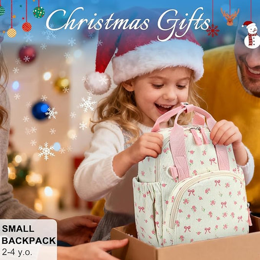 Bluboon Toddler Backpack for Girls Boys 2-4 Cute 12" Preschool Kindergarten Backpacks Kids Daycare Bags School Travel