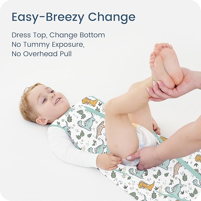 Toddler Sleep Sacks 2T-3T-4T, 0.5 TOG Light Summer Wearable Blankets, Extra Long XL Sleeping Bags, 2 Pack