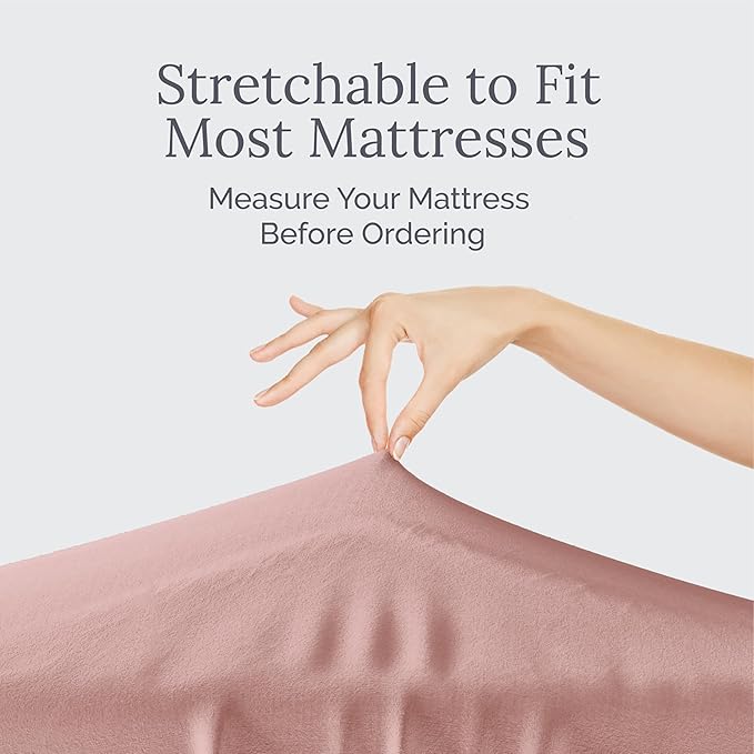 Natemia Fitted Pack and Play Sheet - 100% Organic Cotton - for Standard Size Playard, Pack n Play, and Mini Crib Mattress - Ultra Soft, Thick & Stretchy Jersey Knit Cotton